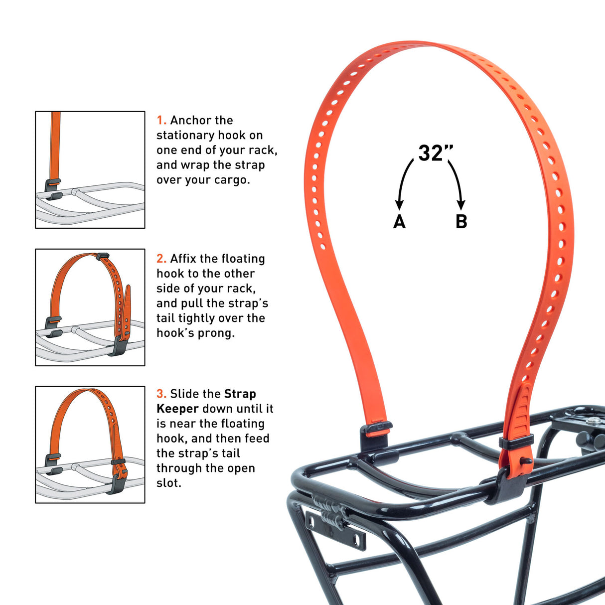 Voile Rack Strap 10mm - 32in